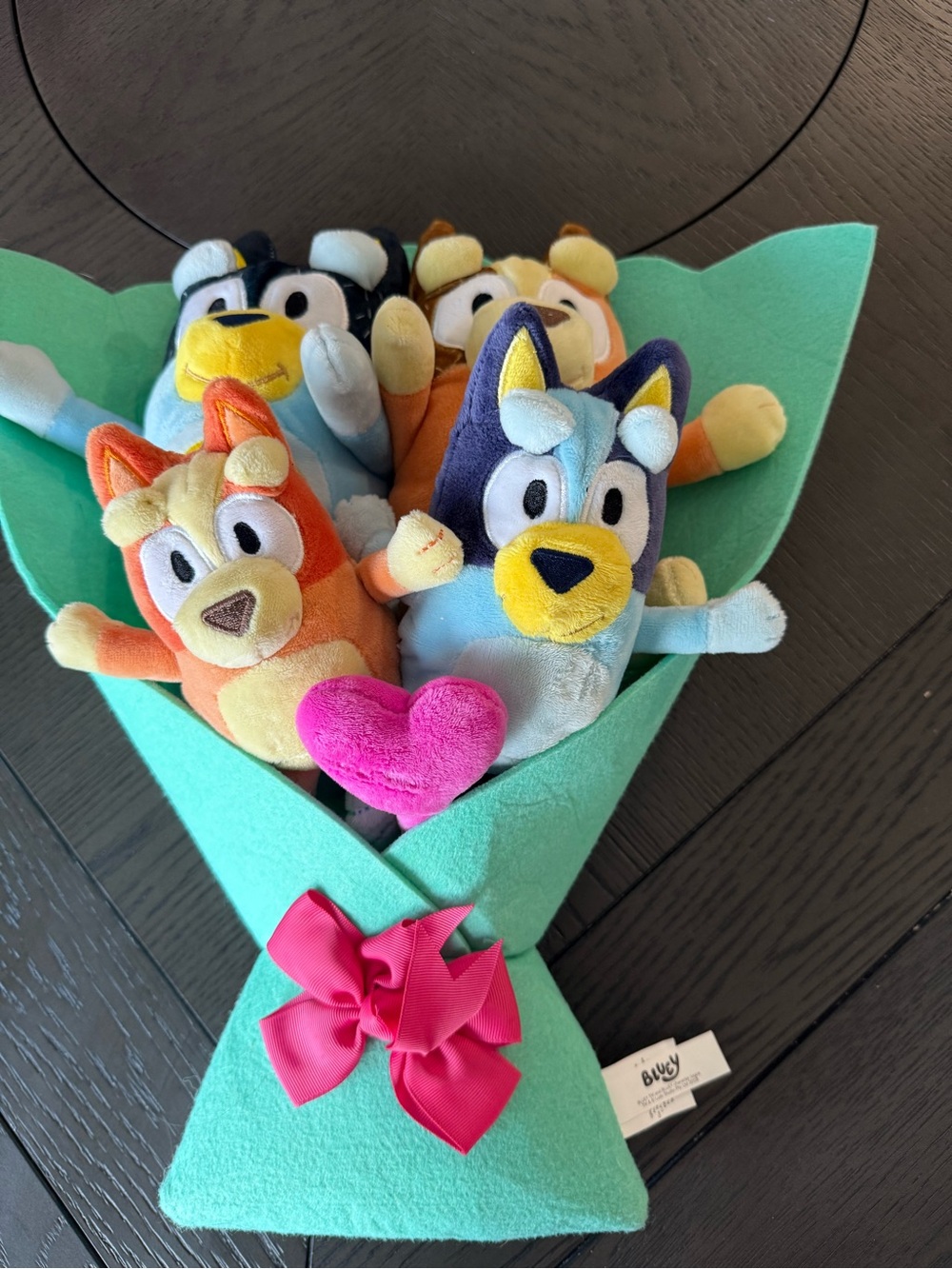 Bluey family bouquet plush